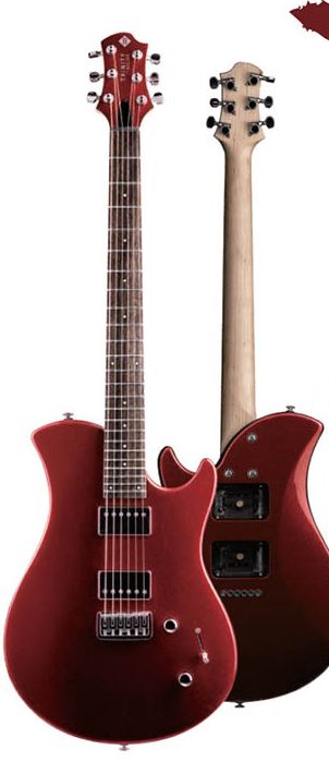 ギター RELISH GUITER TRINITY RED Trinity by Relish Guitars Red Metallic - Heartbreaker Guitars